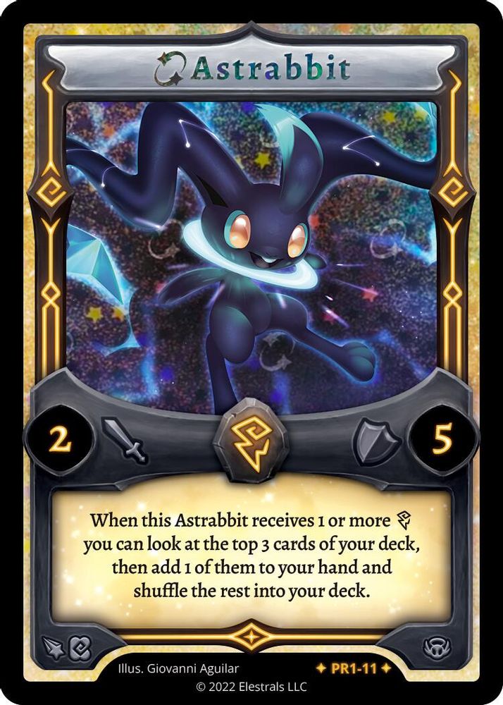Astrabbit, Holo, front