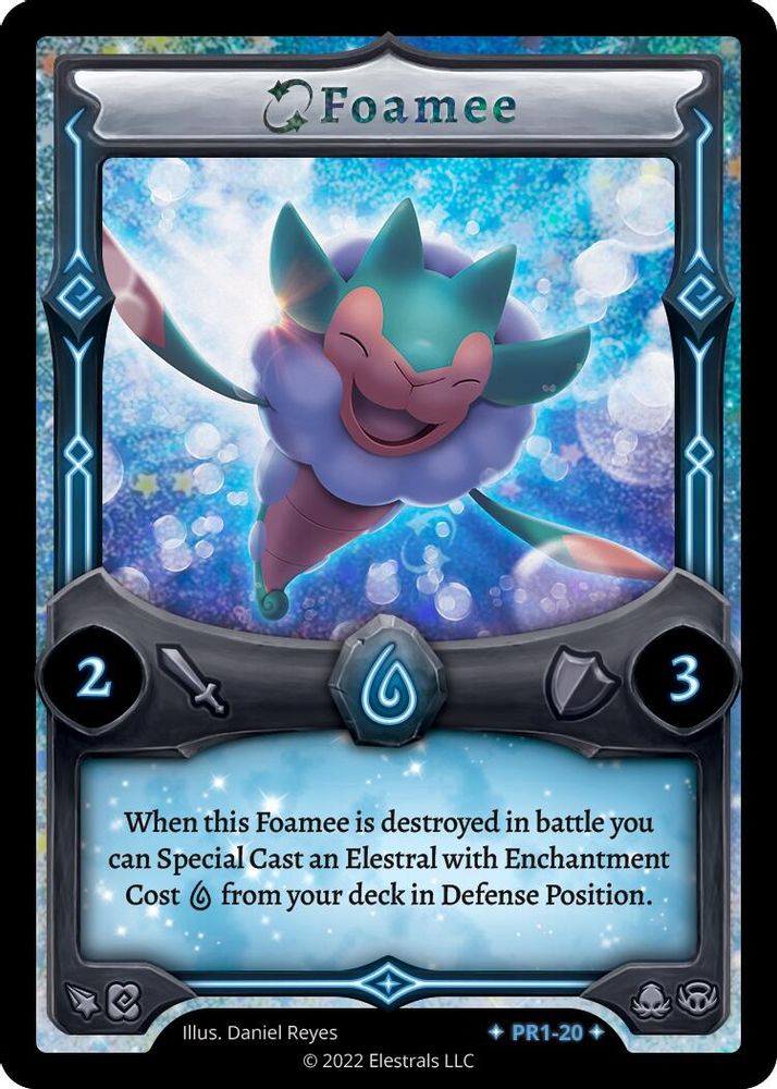 Foamee, Holo, front