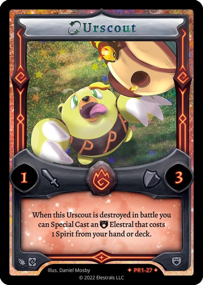 Urscout, Holo, front