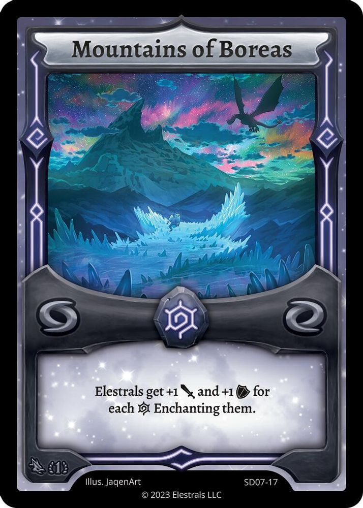 Mountains of Boreas, Standard, front