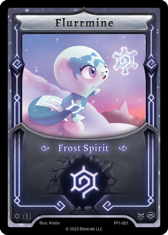 Flurrmine, Standard, front
