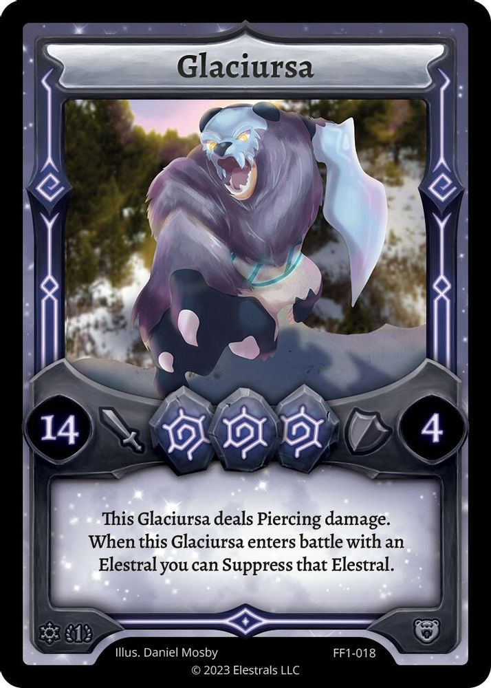 Glaciursa, Standard, front