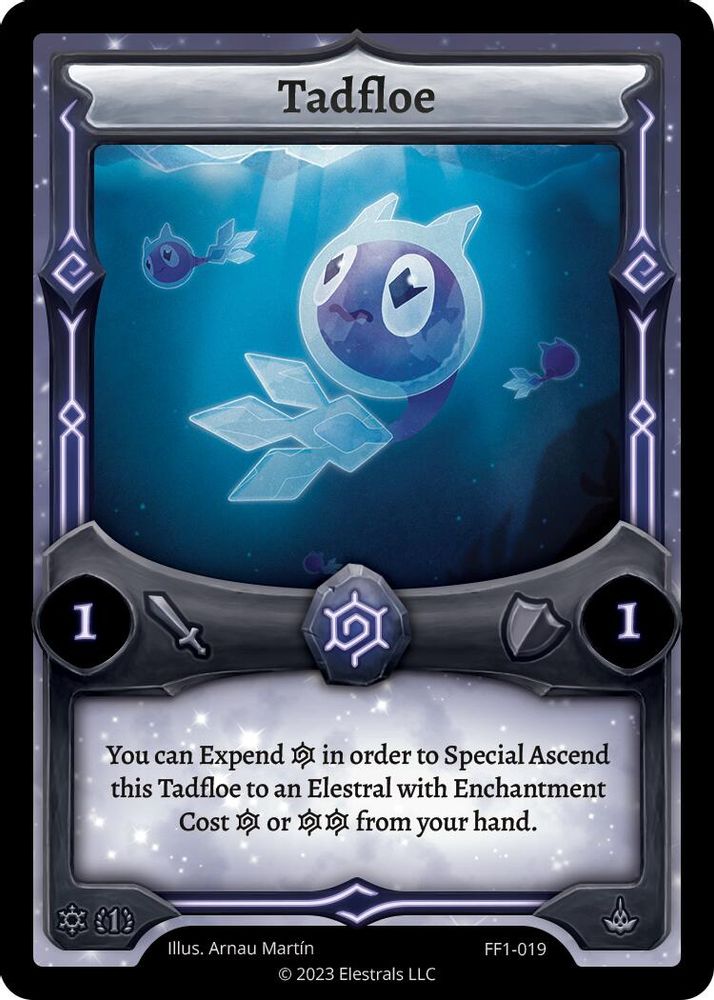 Tadfloe, Standard, front