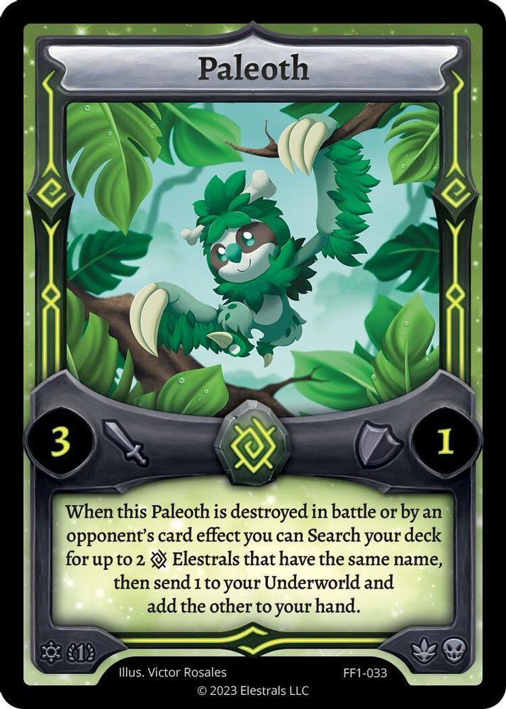 Paleoth, Standard, front