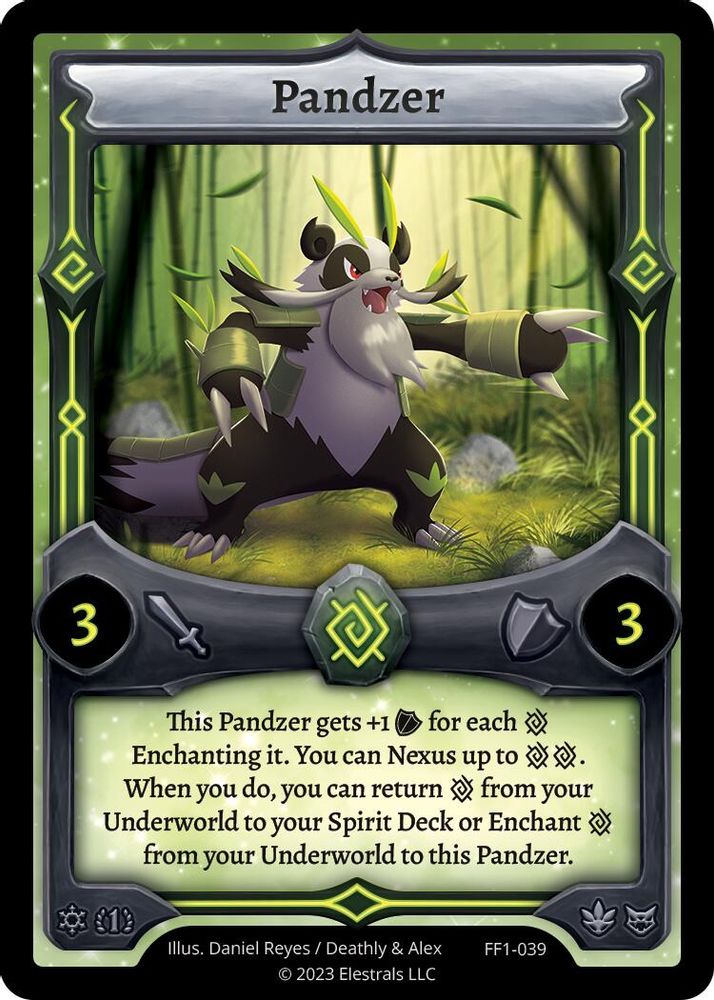 Pandzer, Standard, front