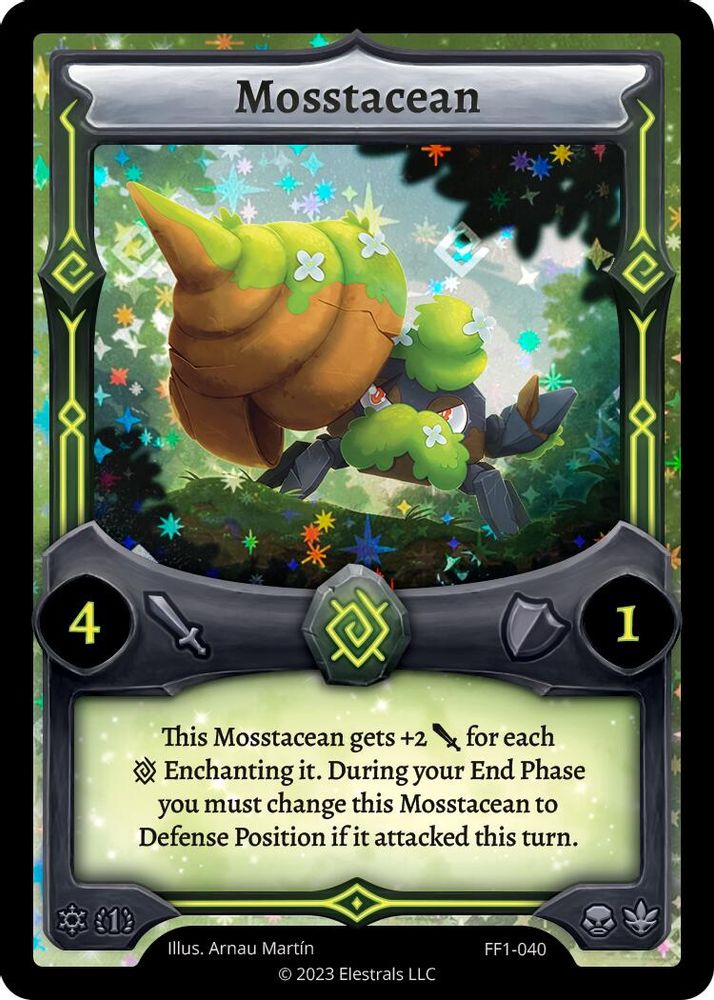 Mosstacean, Holo, front