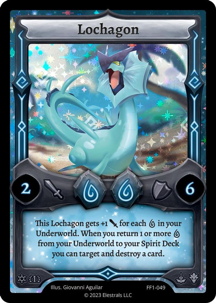 Lochagon, Holo, front