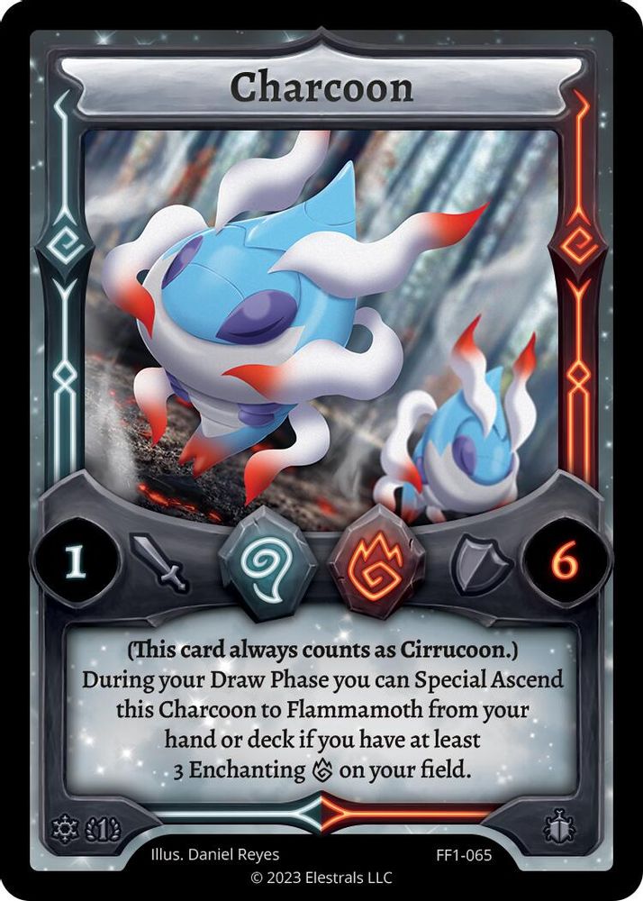 Charcoon, Standard, front