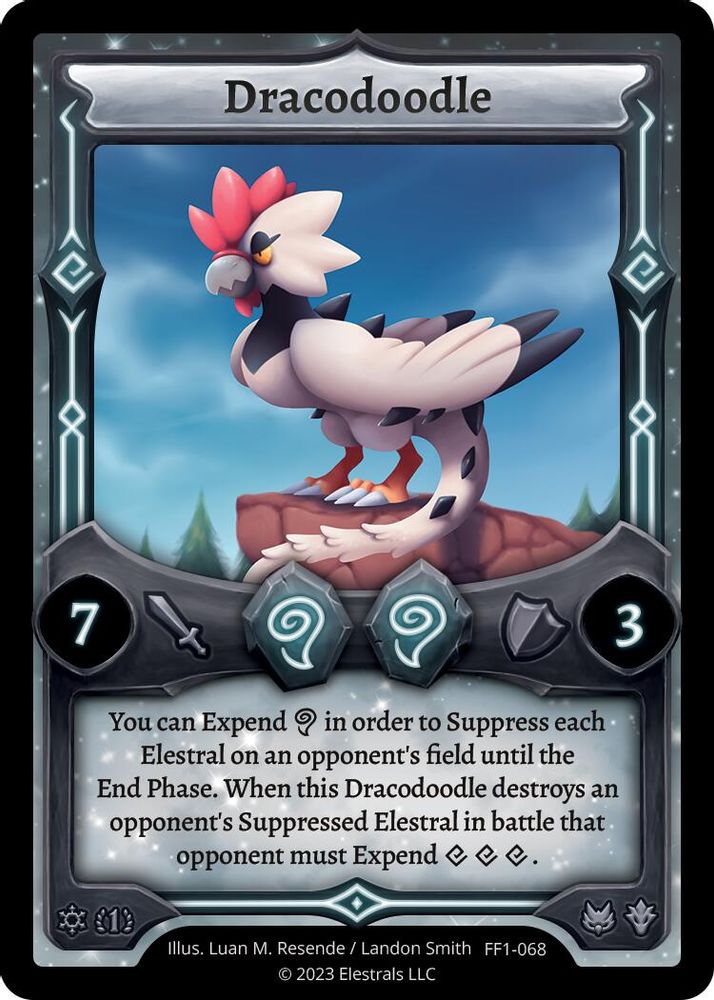Dracodoodle, Standard, front