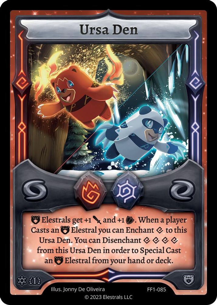Ursa Den, Standard, front