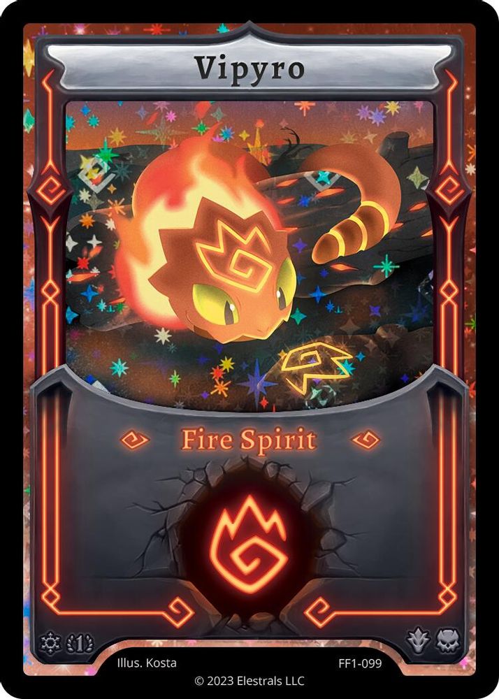 Vipyro (Alternative Art), Holo, front