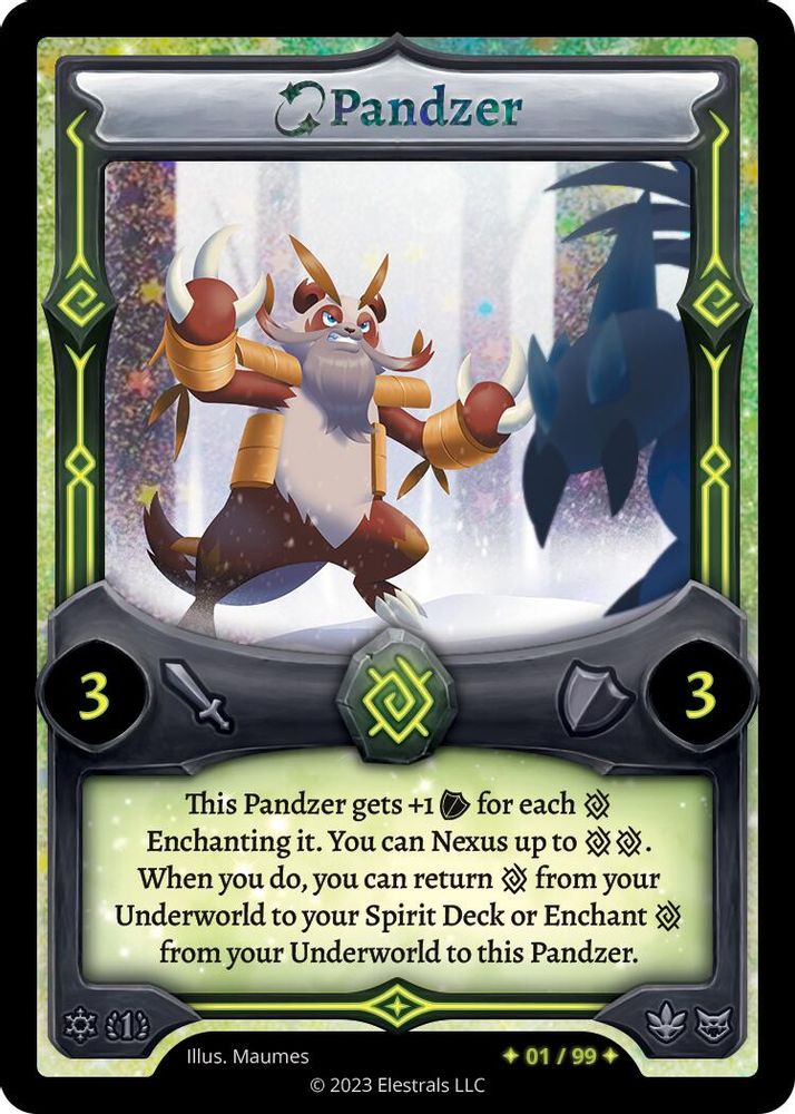 Pandzer (Serialized), Standard, front