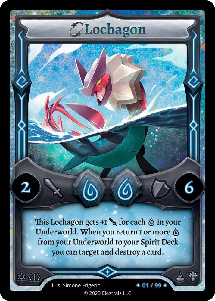 Lochagon (Serialized), Standard, front
