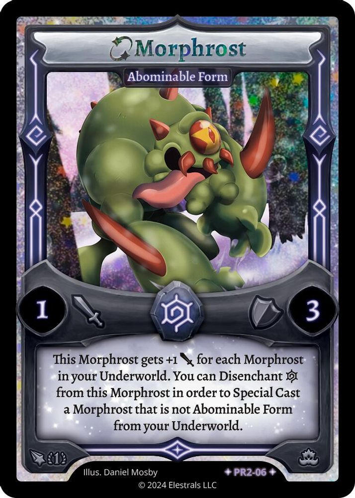 Morphrost - Abominable Form, Holo, front