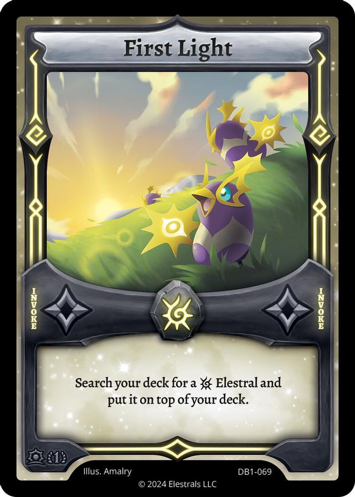 First Light, Standard, front
