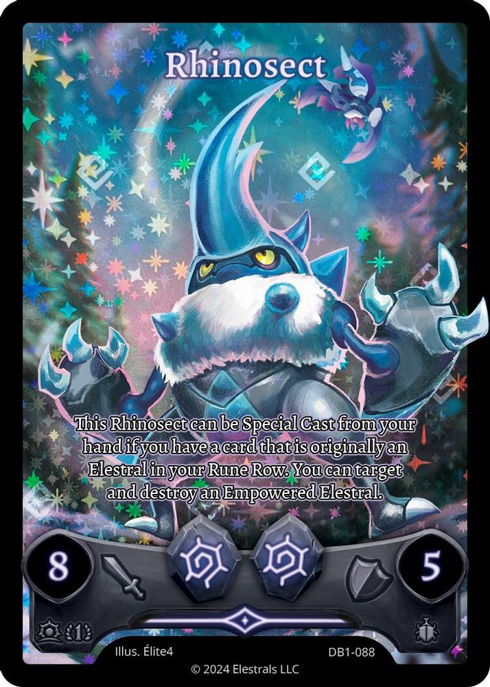 Rhinosect (Full Art), Holo, front
