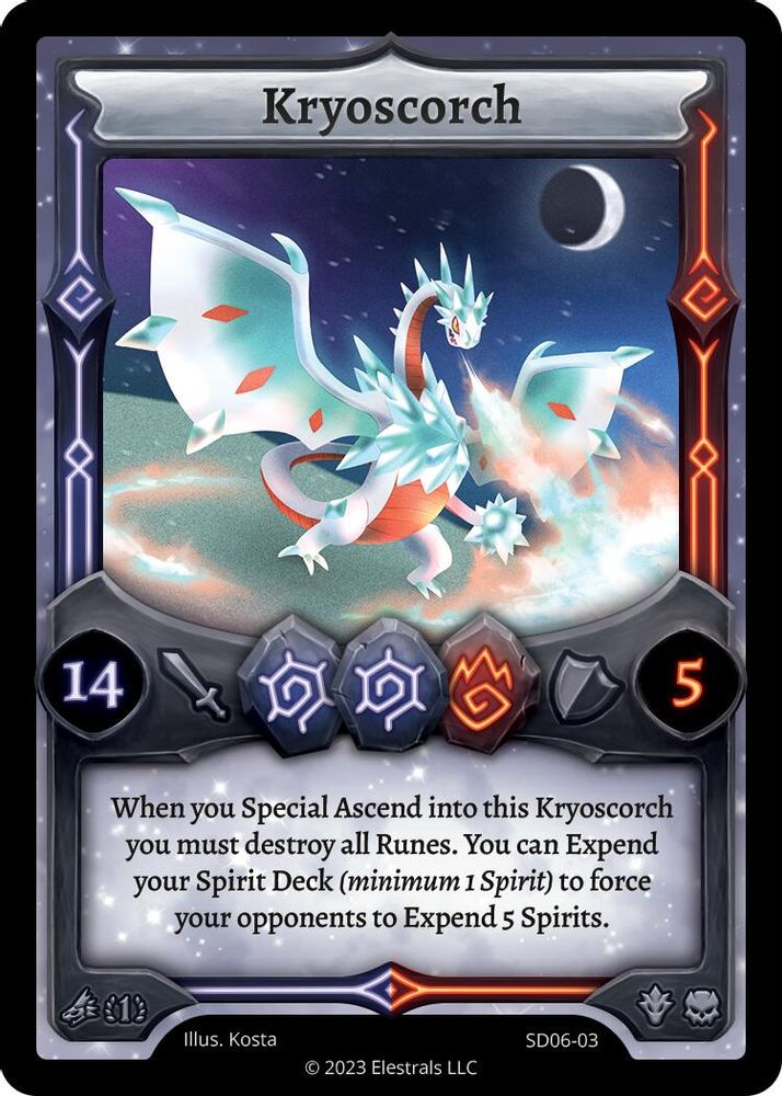 Kryoscorch, Holo, front
