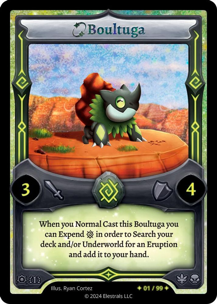 Boultuga (Serialized), Standard, front