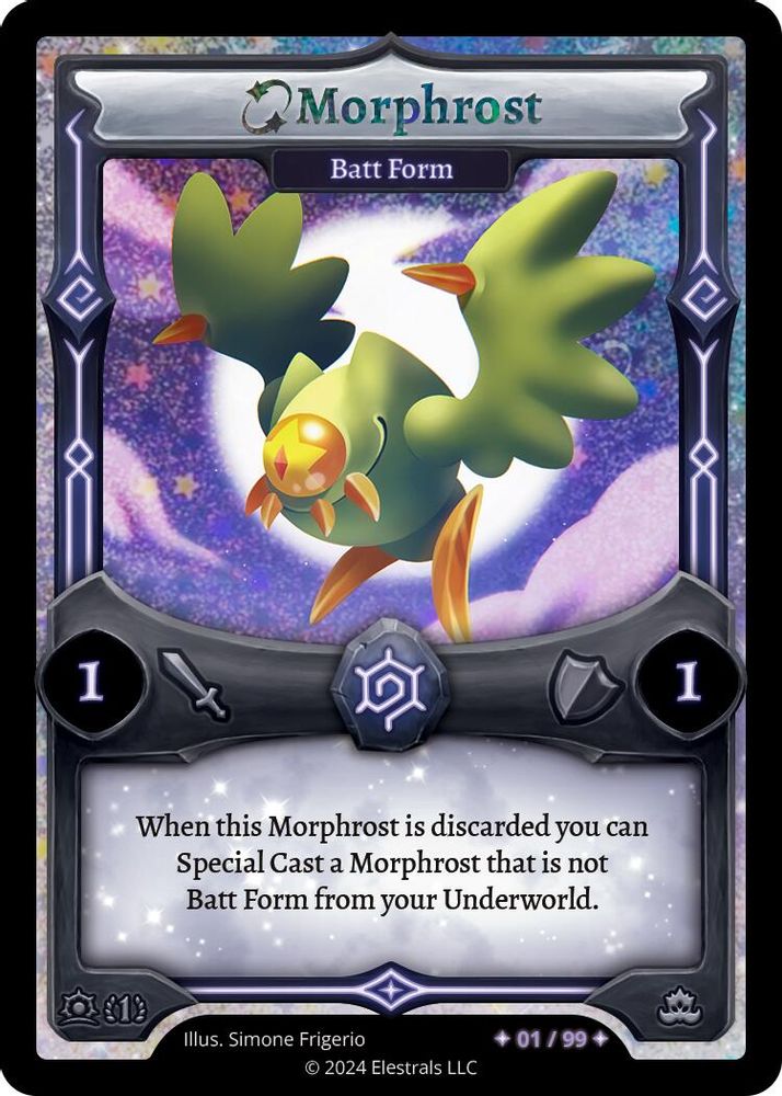Morphrost - Batt Form (Serialized), Standard, front