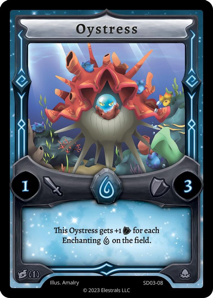 Oystress, Standard, front