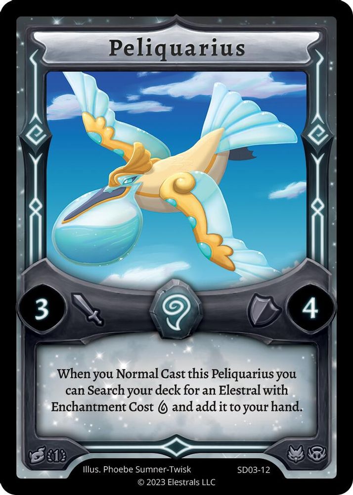 Peliquarius, Standard, front