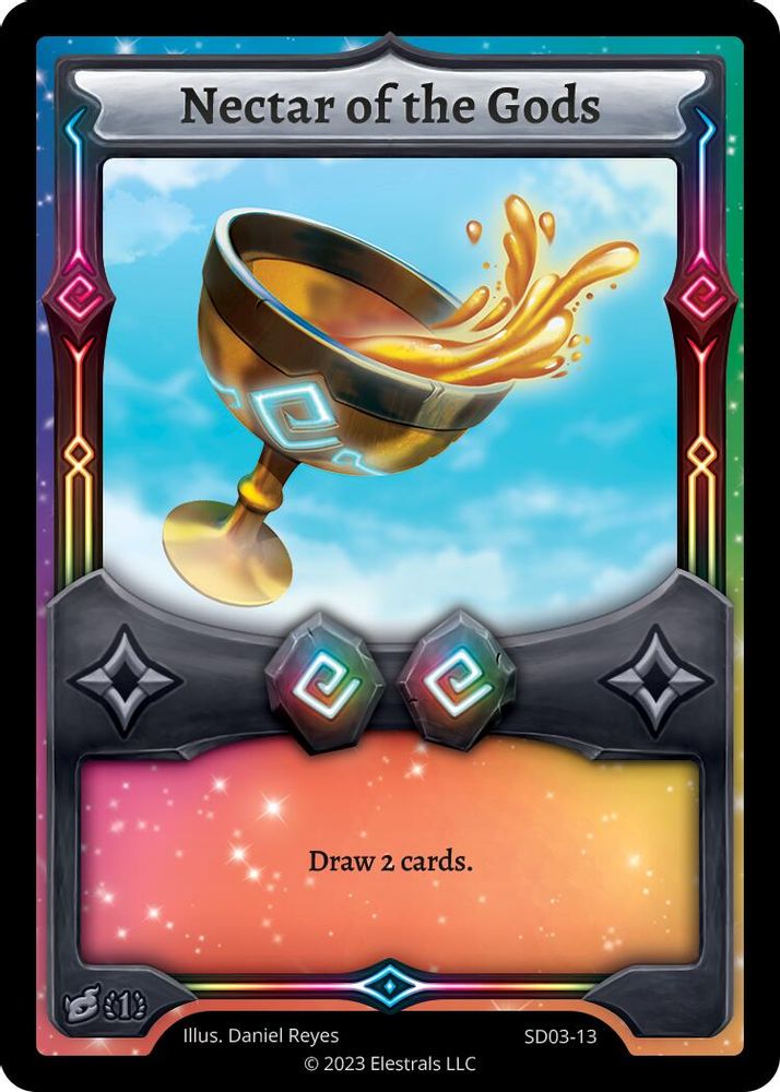 Nectar of the Gods, Standard, front
