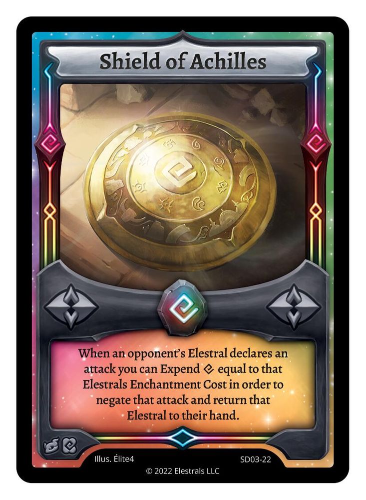 Shield of Achilles, Standard, front