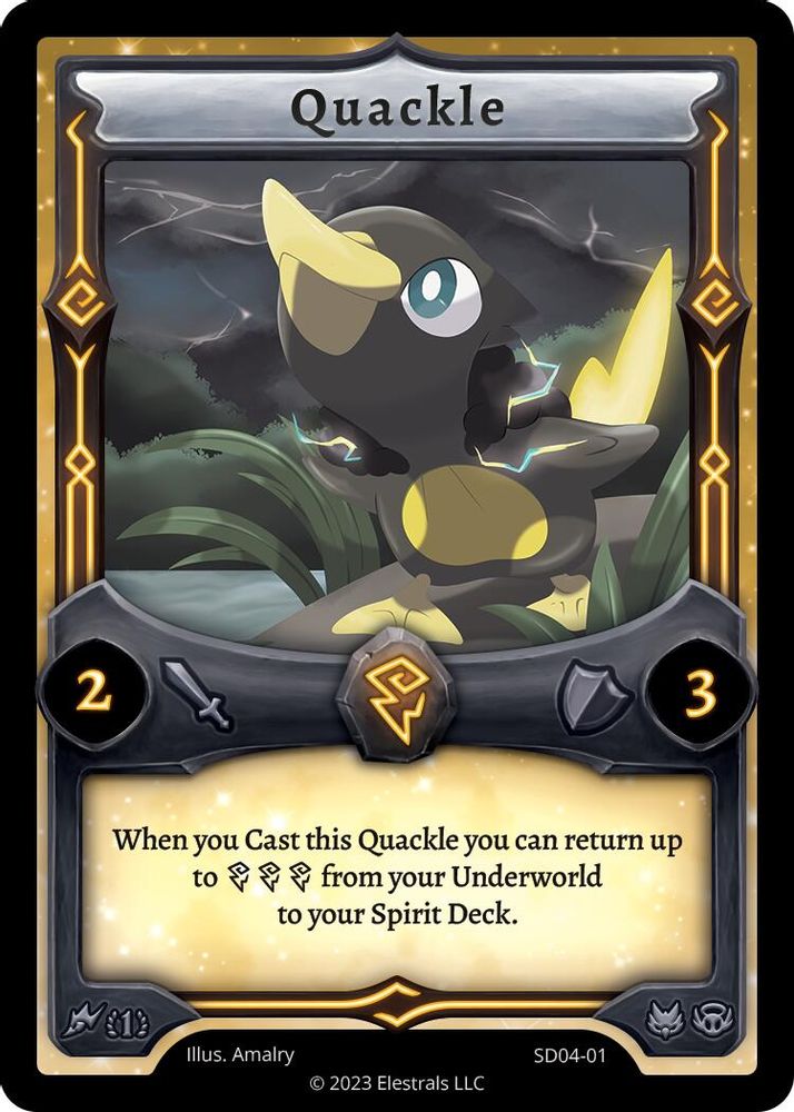 Quackle, Standard, front