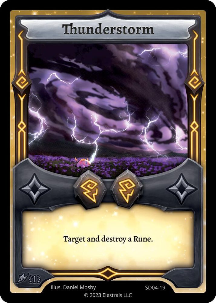 Thunderstorm, Standard, front