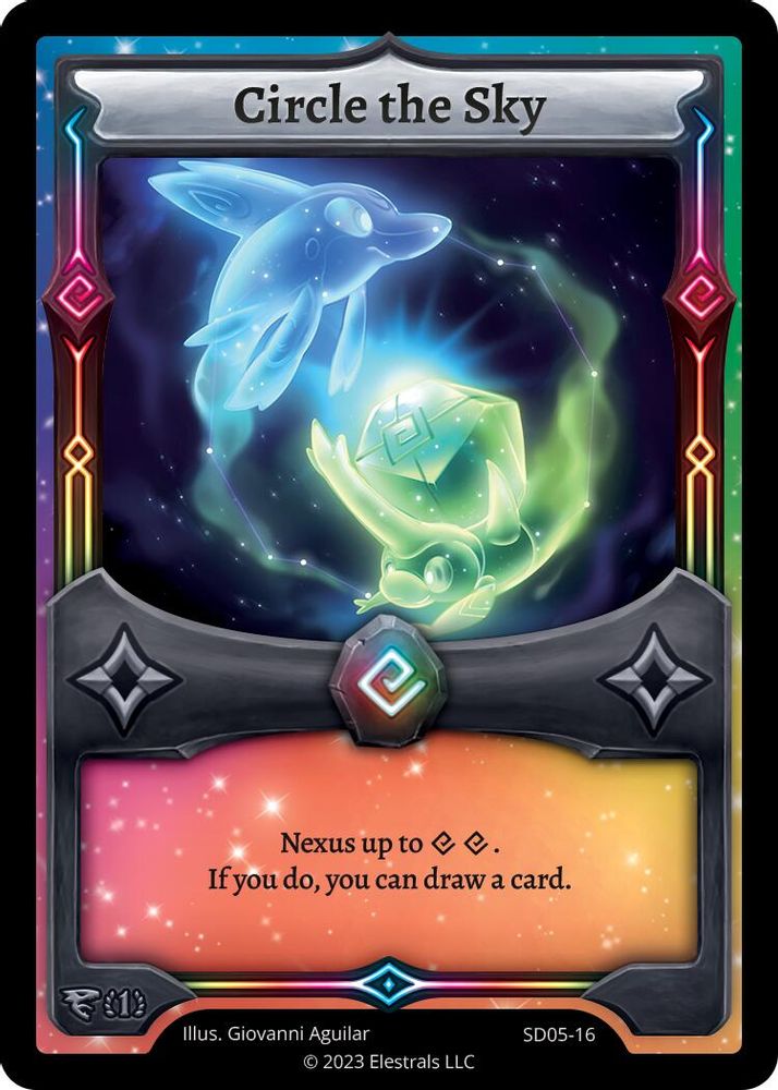 Circle the Sky, Standard, front