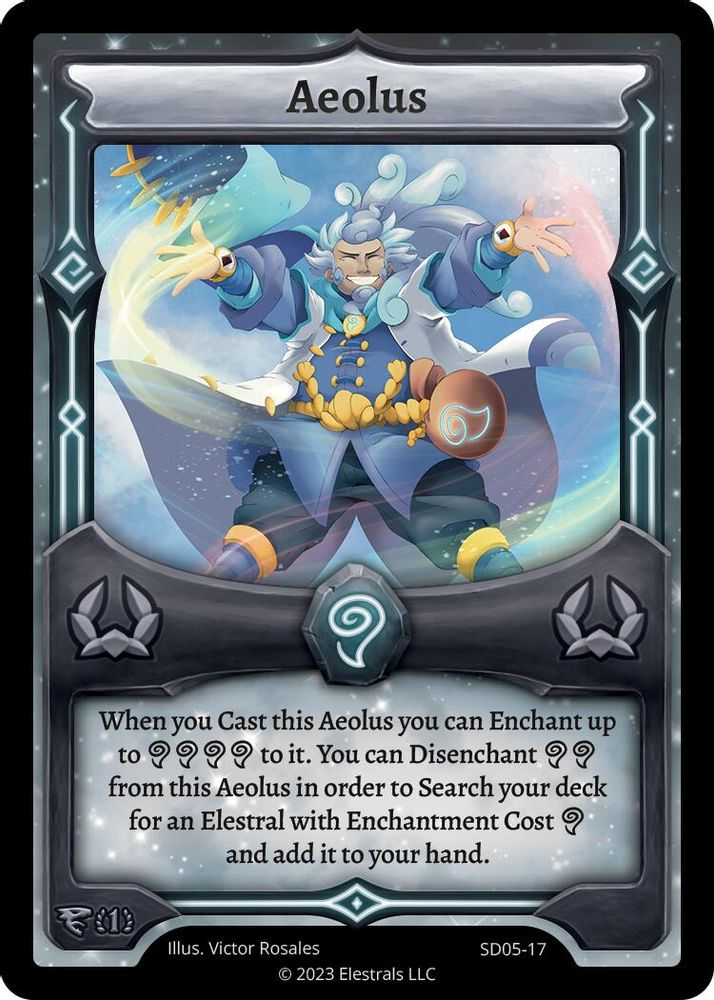 Aeolus, Standard, front