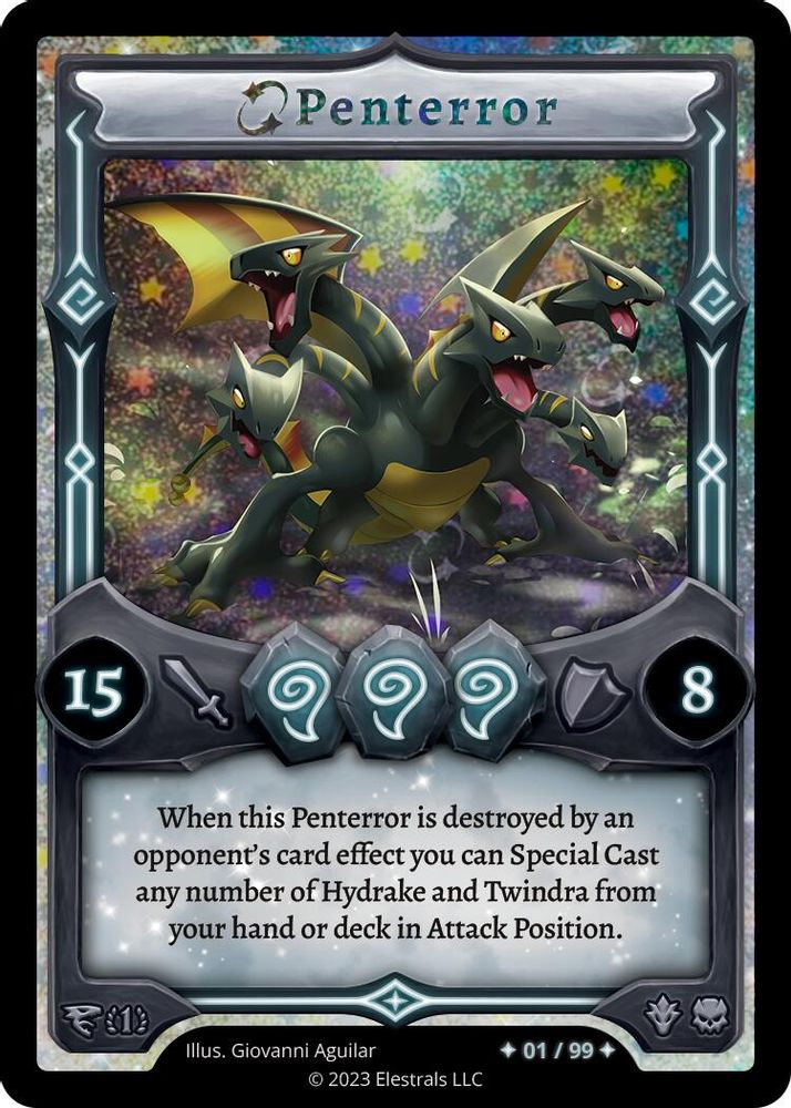 Penterror (Serialized), Standard, front