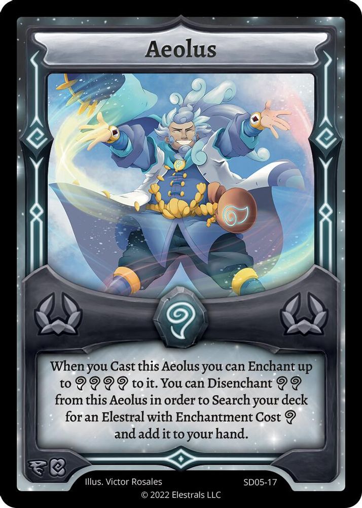 Aeolus, Standard, front