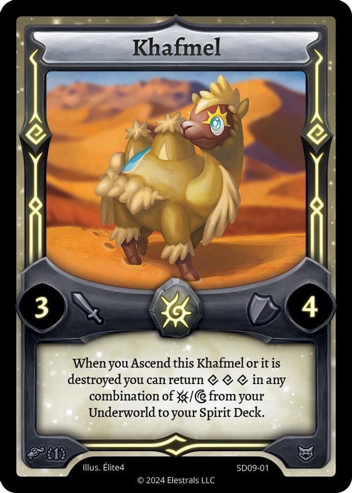 Khafmel, Standard, front