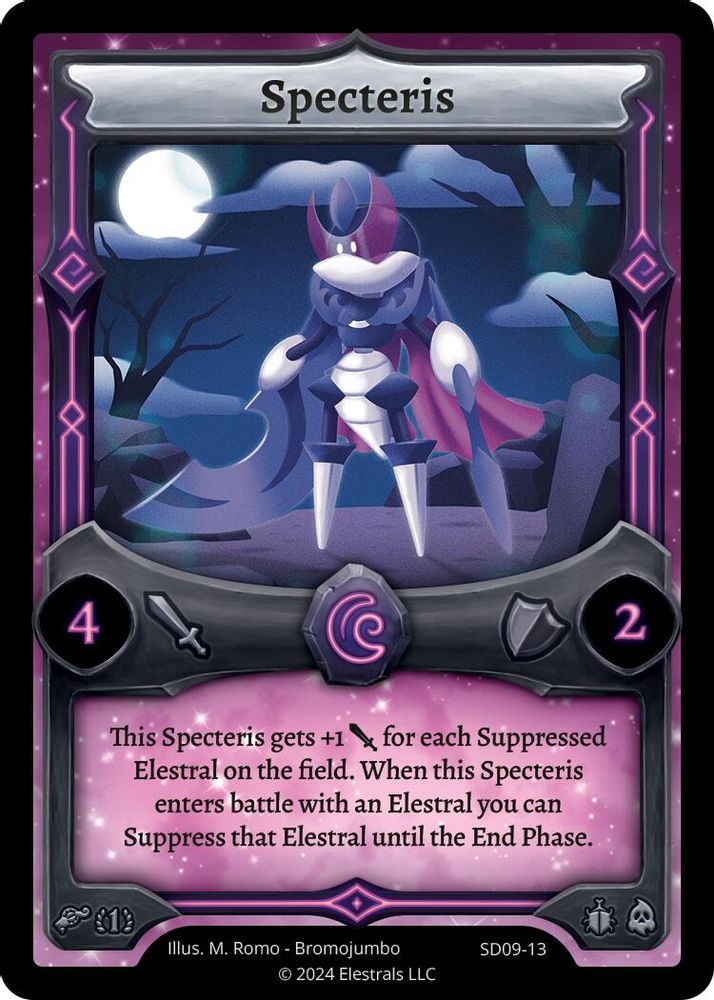 Specteris, Standard, front