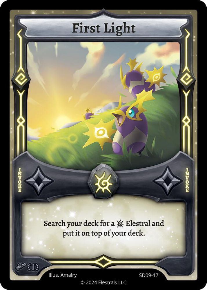 First Light, Standard, front