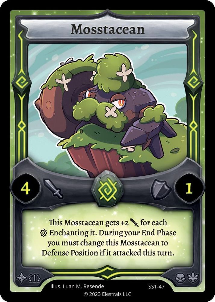 Mosstacean, Standard, front