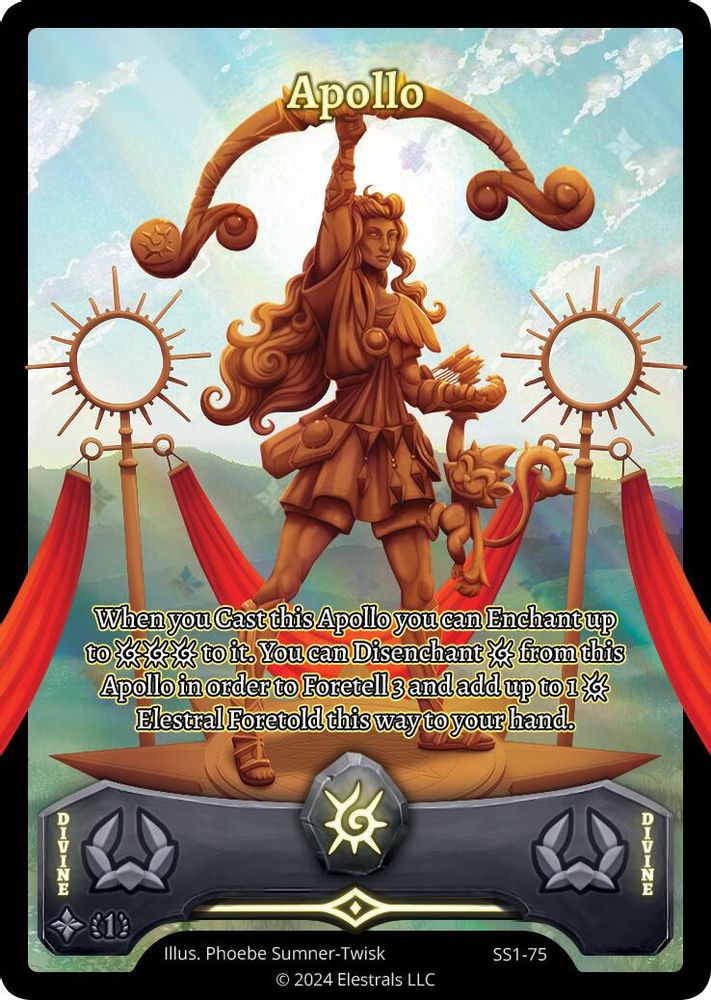 Apollo, Holo, front
