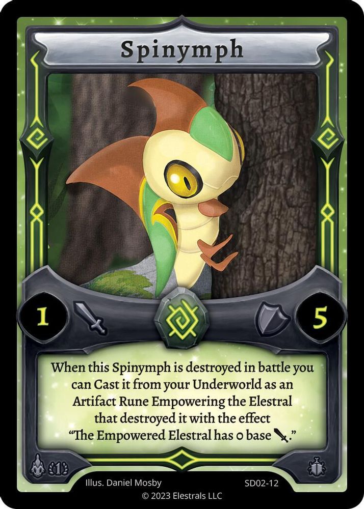 Spinymph, Standard, front
