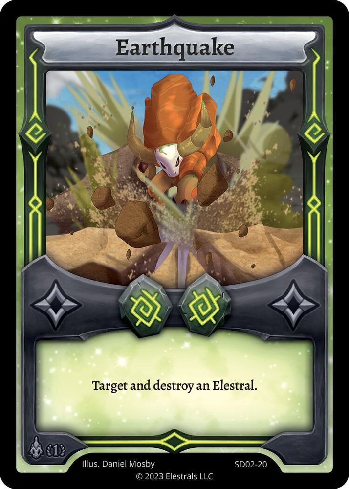 Earthquake, Standard, front