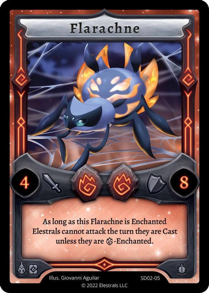 Flarachne, Standard, front