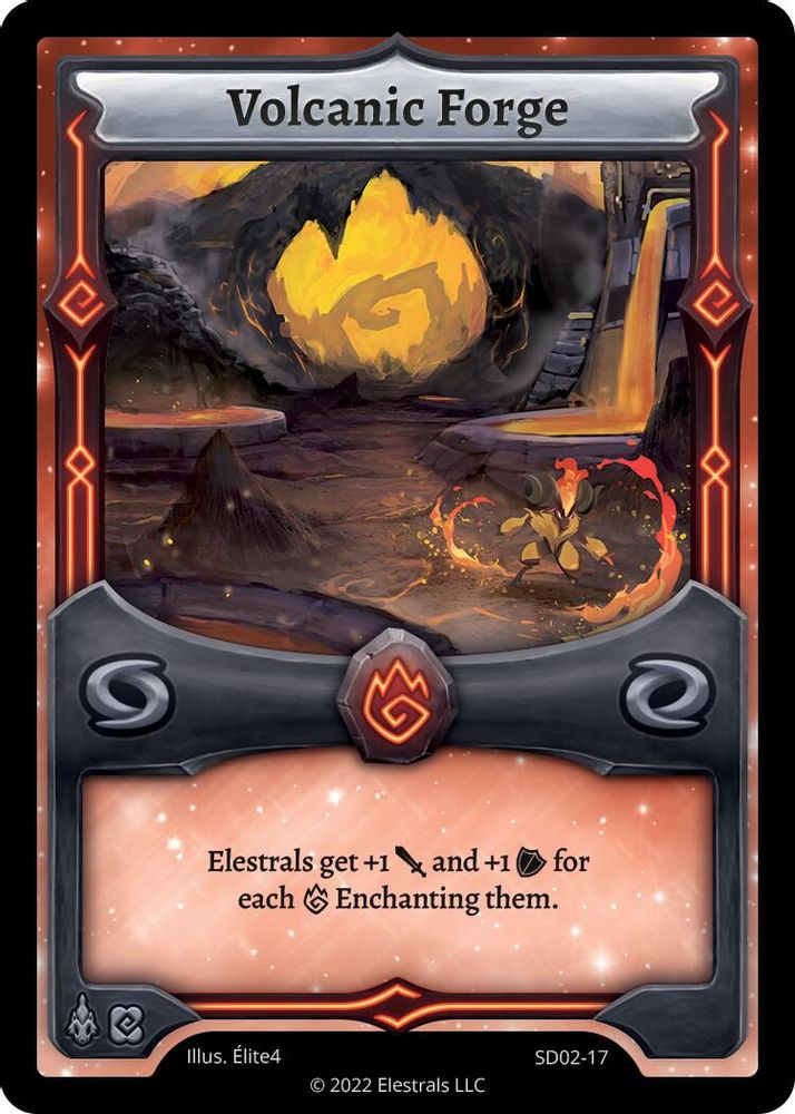 Volcanic Forge, Standard, front