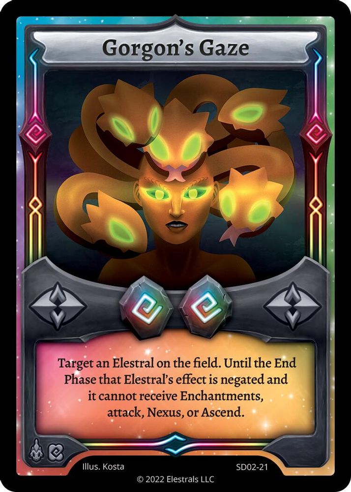 Gorgon's Gaze, Standard, front