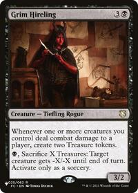 Grim Hireling, The List Reprints