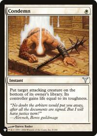 Condemn, The List Reprints