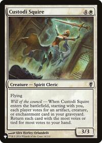 Custodi Squire, The List Reprints