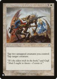 Diversionary Tactics, The List Reprints