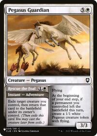 Pegasus Guardian, The List Reprints