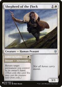 Shepherd of the Flock, The List Reprints