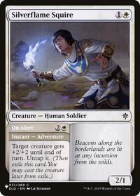 Silverflame Squire, The List Reprints